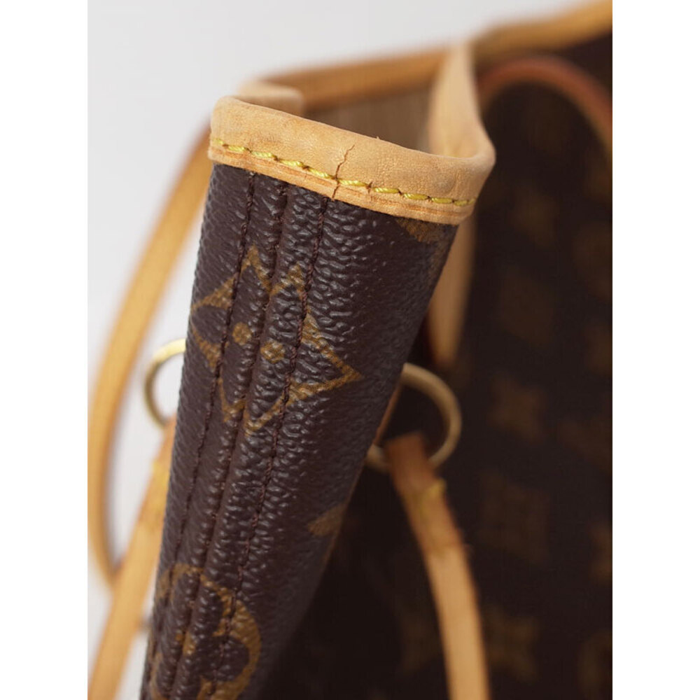 Louis Vuitton Tote Neverfull Brown Monogram Leather Bag - Picture 5 of 8